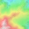 Soum de Hailla topographic map, elevation, terrain