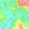 Goulceby topographic map, elevation, terrain