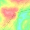 Ugha topographic map, elevation, terrain