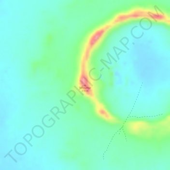 Tennoumer topographic map, elevation, terrain