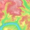 Lecontes Mills topographic map, elevation, terrain