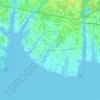 Remsenburg topographic map, elevation, terrain