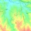 Foston topographic map, elevation, terrain