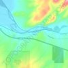 Logan topographic map, elevation, terrain