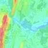 Spoonville topographic map, elevation, terrain
