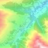 Vrin topographic map, elevation, terrain
