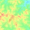 Campo Rubiales topographic map, elevation, terrain