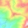 Tipton Knob topographic map, elevation, terrain