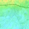 Pasawahan topographic map, elevation, terrain