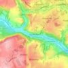 Ironbridge topographic map, elevation, terrain