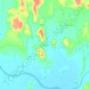 Çatallar topographic map, elevation, terrain