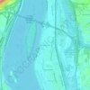 Montrose Park topographic map, elevation, terrain