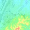 Kampung Lusut Jaya topographic map, elevation, terrain