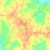 Montpelier topographic map, elevation, terrain