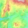 Roure topographic map, elevation, terrain