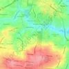 Rockbrook topographic map, elevation, terrain