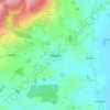 Yarpole topographic map, elevation, terrain