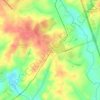 Moore topographic map, elevation, terrain