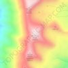 Wyoming Peak topographic map, elevation, terrain