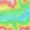 Ardez topographic map, elevation, terrain