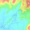 Ivohibe topographic map, elevation, terrain