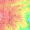 Montgomery Heights topographic map, elevation, terrain