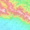 Distrik Lolat topographic map, elevation, terrain