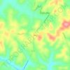 Hooker topographic map, elevation, terrain