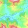 Azib Tazerout topographic map, elevation, terrain