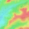High Corner topographic map, elevation, terrain
