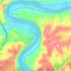 Philipsburg topographic map, elevation, terrain