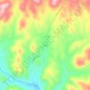 Guffey topographic map, elevation, terrain