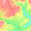 Ottsville topographic map, elevation, terrain