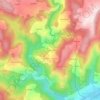 Les Riailles topographic map, elevation, terrain