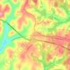 Munster topographic map, elevation, terrain