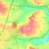 Carr topographic map, elevation, terrain