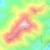 Algonquin Peak topographic map, elevation, terrain