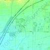 板桥村 topographic map, elevation, terrain