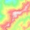 Mongsenyimti topographic map, elevation, terrain