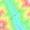 Thallay topographic map, elevation, terrain