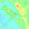 FELDA Chemplak topographic map, elevation, terrain
