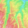 Aquilano topographic map, elevation, terrain