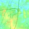 Southlawn topographic map, elevation, terrain