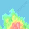 Fearnmore topographic map, elevation, terrain