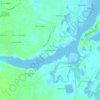 Trent Shores topographic map, elevation, terrain