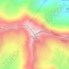 Ringelspitz topographic map, elevation, terrain