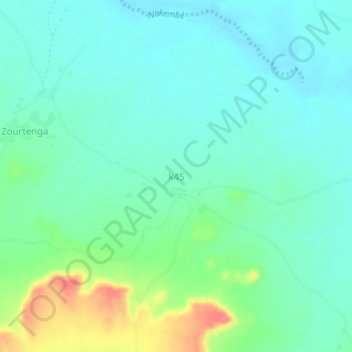 k45 topographic map, elevation, terrain