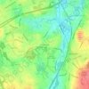 West Andover topographic map, elevation, terrain