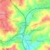 Pye Bridge topographic map, elevation, terrain