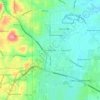 Cloud Springs topographic map, elevation, terrain